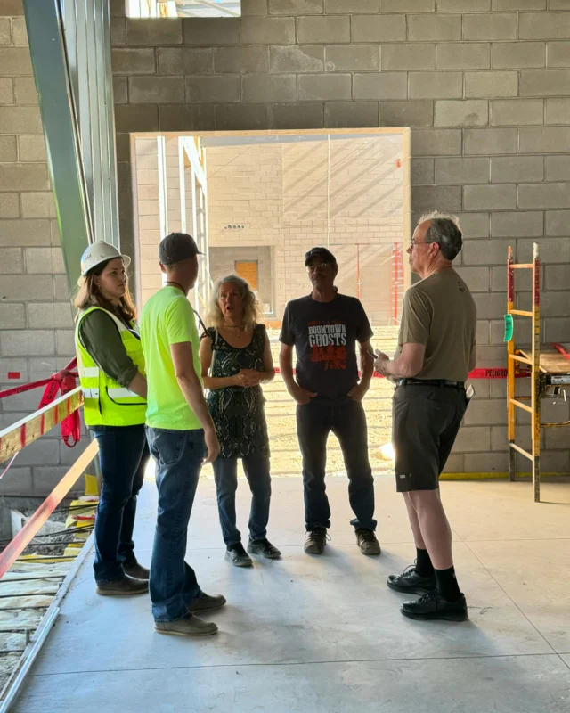 There’s something truly invigorating about stepping out from behind the blueprints and into the heart of a project. Neenan had the honor to host the City of Salida City Council members, Firefighters, South Arkansas Fire Protection District Board, and local members to view the progress of the new Salida Fire Station. 🏗️ 🚒